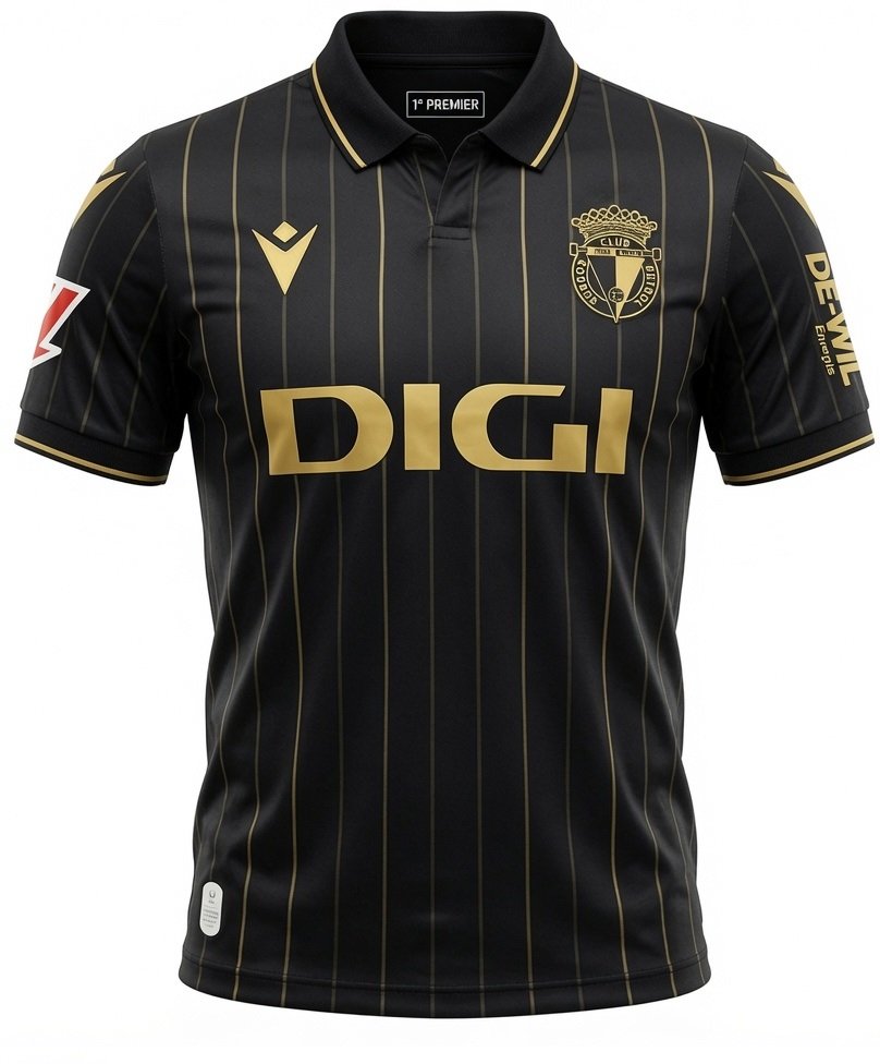 Camisa II Burgos CF 2026 2027 Macron oficial